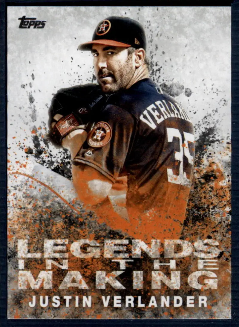 2018 Topps Legends in the Making #LITM-24 Justin Verlander NM-MT Astros ID:14491 - Baseball Card Single