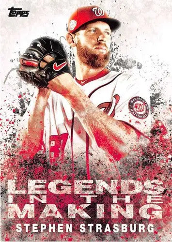 2018 Topps Legends in the Making #LITM-30 Stephen Strasburg NM-MT Nationals - Baseball Card Single
