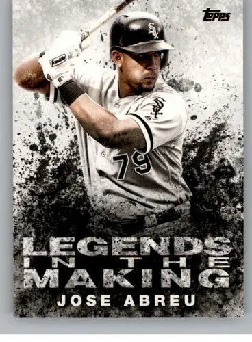 2018 Topps Legends Jose Abreu Baseball Card with Original Gloss in NM-MT condition