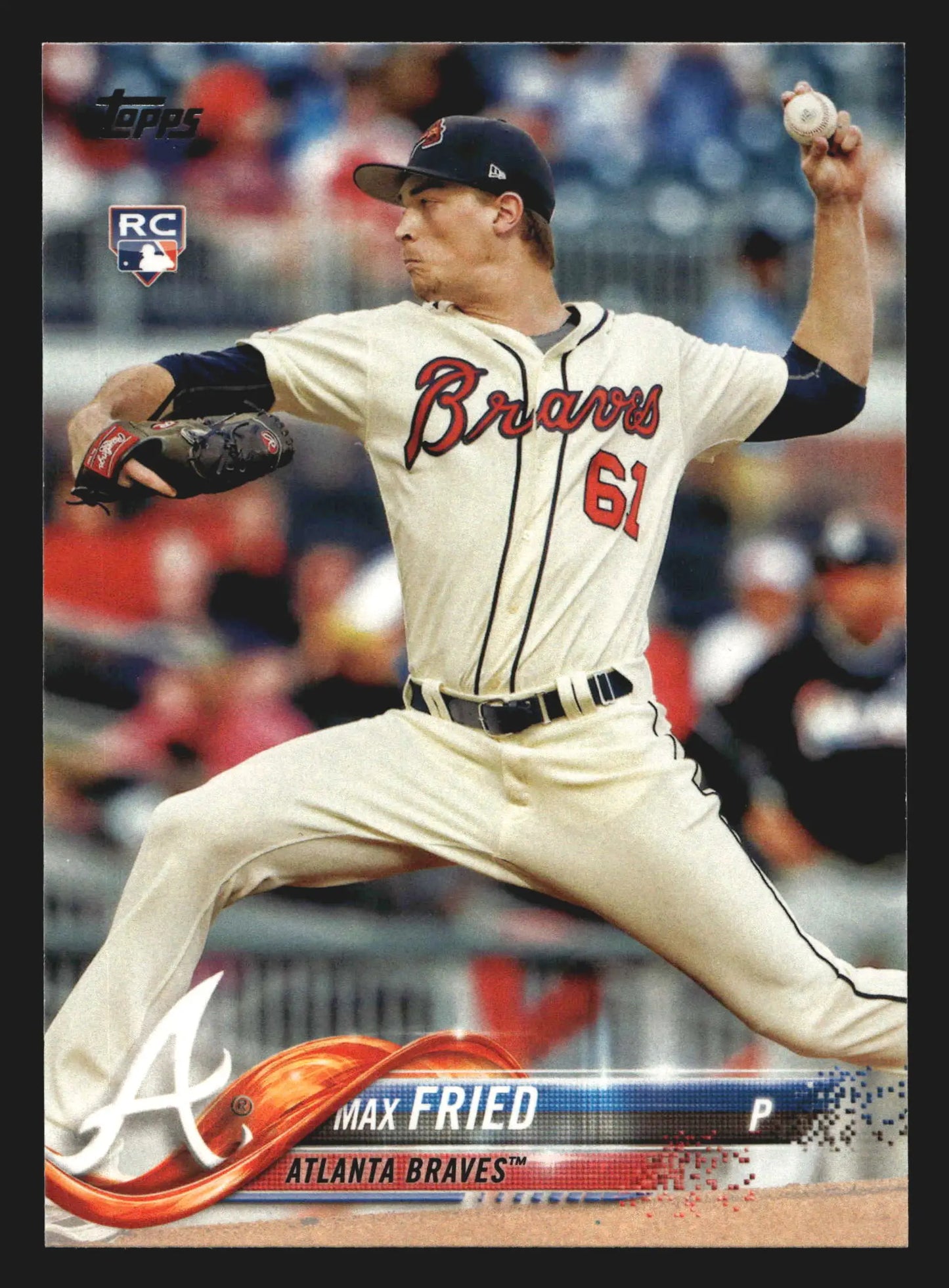 2018 Topps Max Fried #316 Atlanta Braves RC - Baseball Card Single
