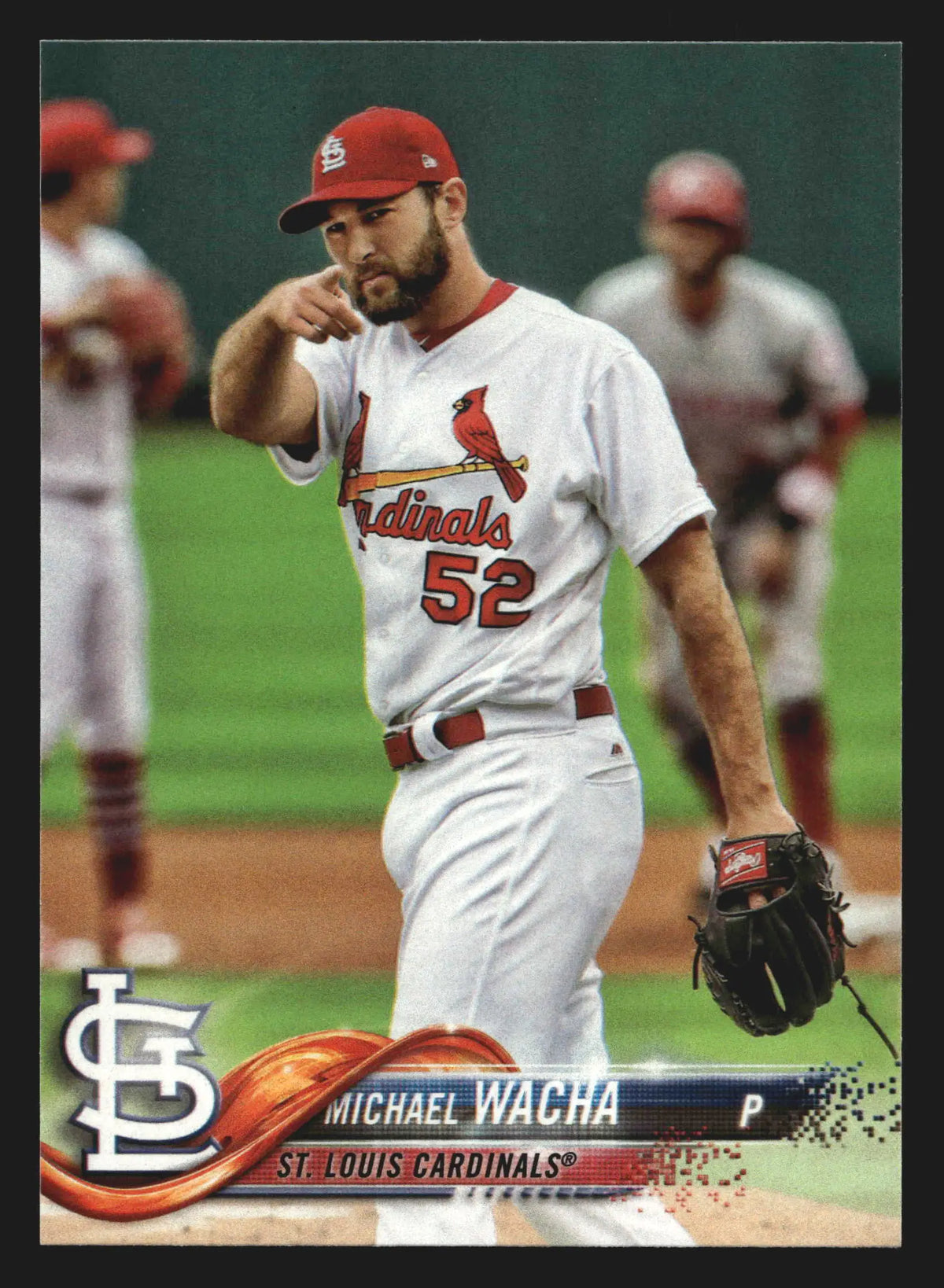2018 Topps Michael Wacha #51 St. Louis Cardinals - Baseball Card Single