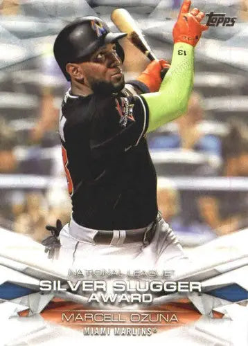 2018 Topps MLB Awards #MLBA-43 Marcell Ozuna NM-MT Marlins - Baseball Card Single