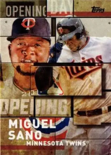 2018 Topps MLB Opening Day #OD-4 Miguel Sano NMMT Twins - Baseball Card Single