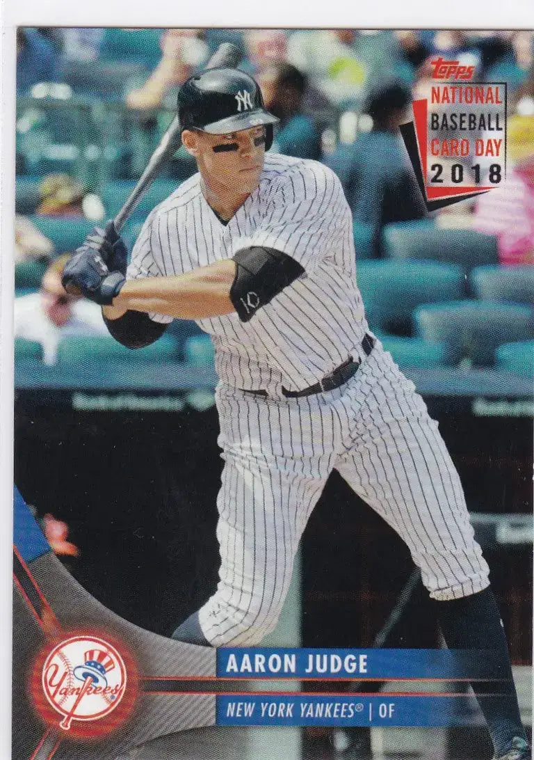 2018 Topps National Baseball Card Day #NTCDG-1 Aaron Judge New York Yankees