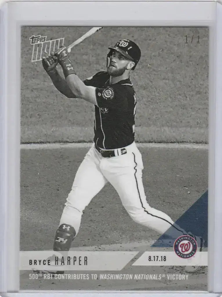 2018 Topps Now Bryce Harper 1/1