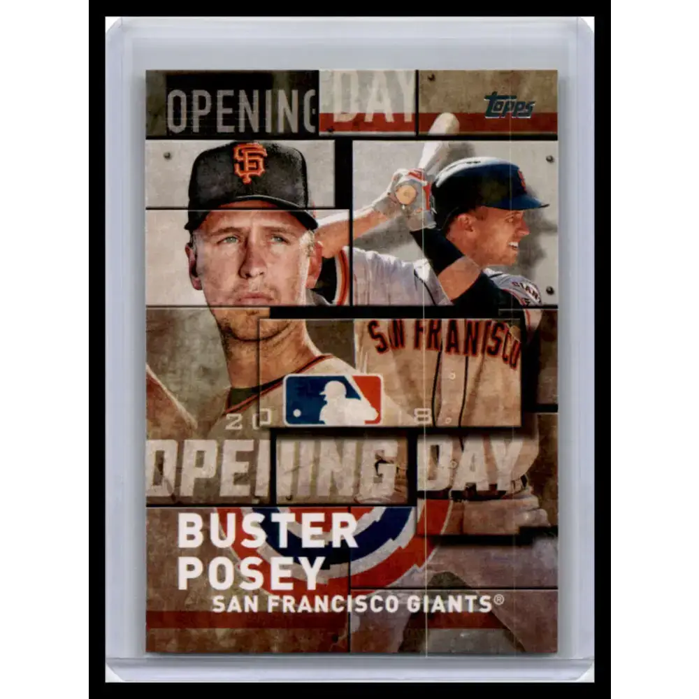2018 Topps #OD-13 Buster Posey NM-MT San Francisco Giants Baseball Card - Baseball Card Single