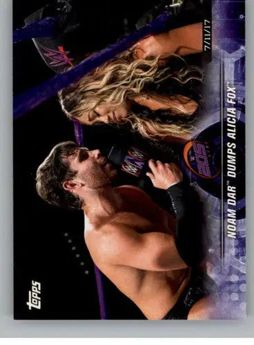 2018 Topps Road to WrestleMania #54 Noam NM-MT Dar Dumps Alicia Fox - Wrestling Card Single