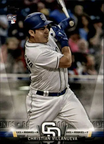 Baseball card from 2018 Topps Salute Series 2 featuring Christian Villanueva Padres