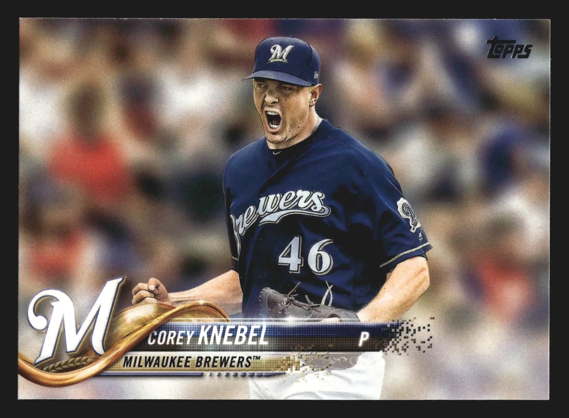 2018 Topps Series 1 #214 Corey Knebel Milwaukee Brewers - Baseball Card Single