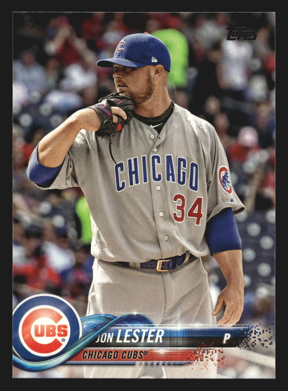 2018 Topps Series 1 #266 Jon Lester Chicago Cubs - Baseball Card Single