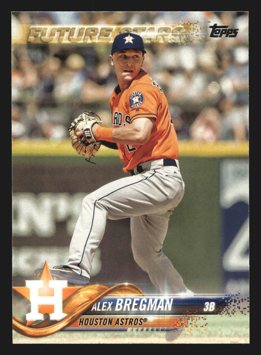 2018 Topps Series 1 Alex Bregman Future Stars #182 Houston Astros - Baseball Card Single