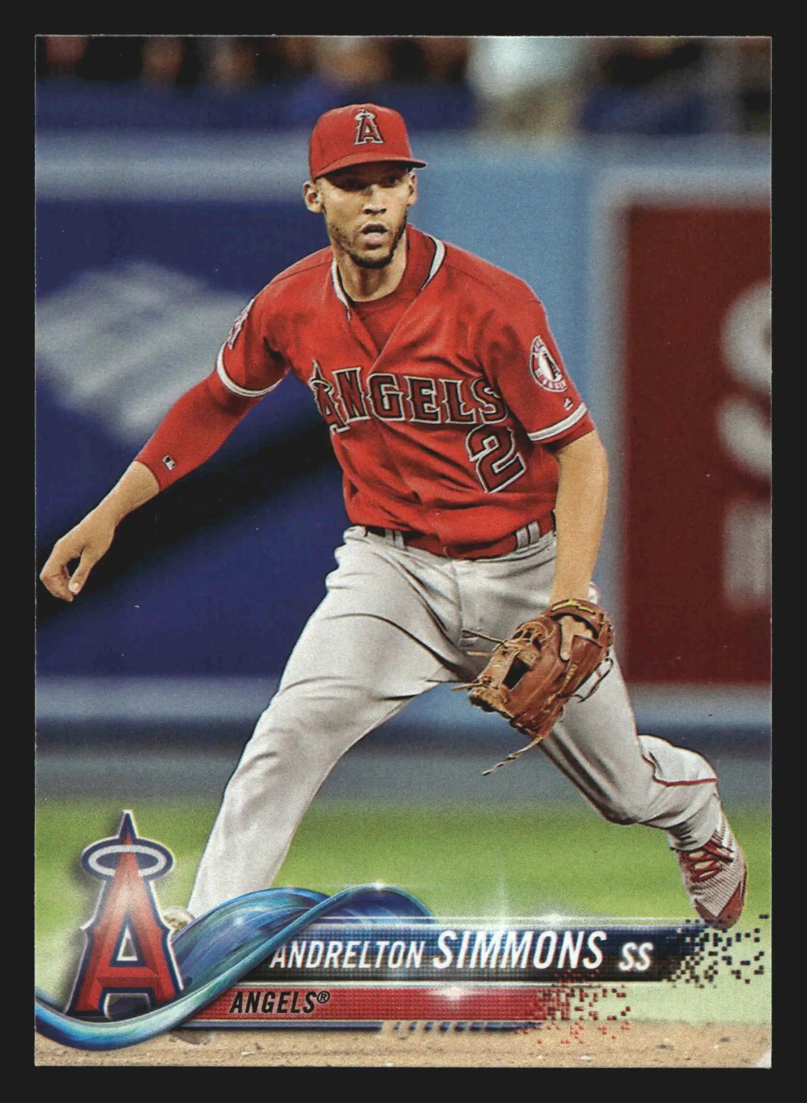 2018 Topps Series 1 Andrelton Simmons #15 Los Angeles Angels - Baseball Card Single