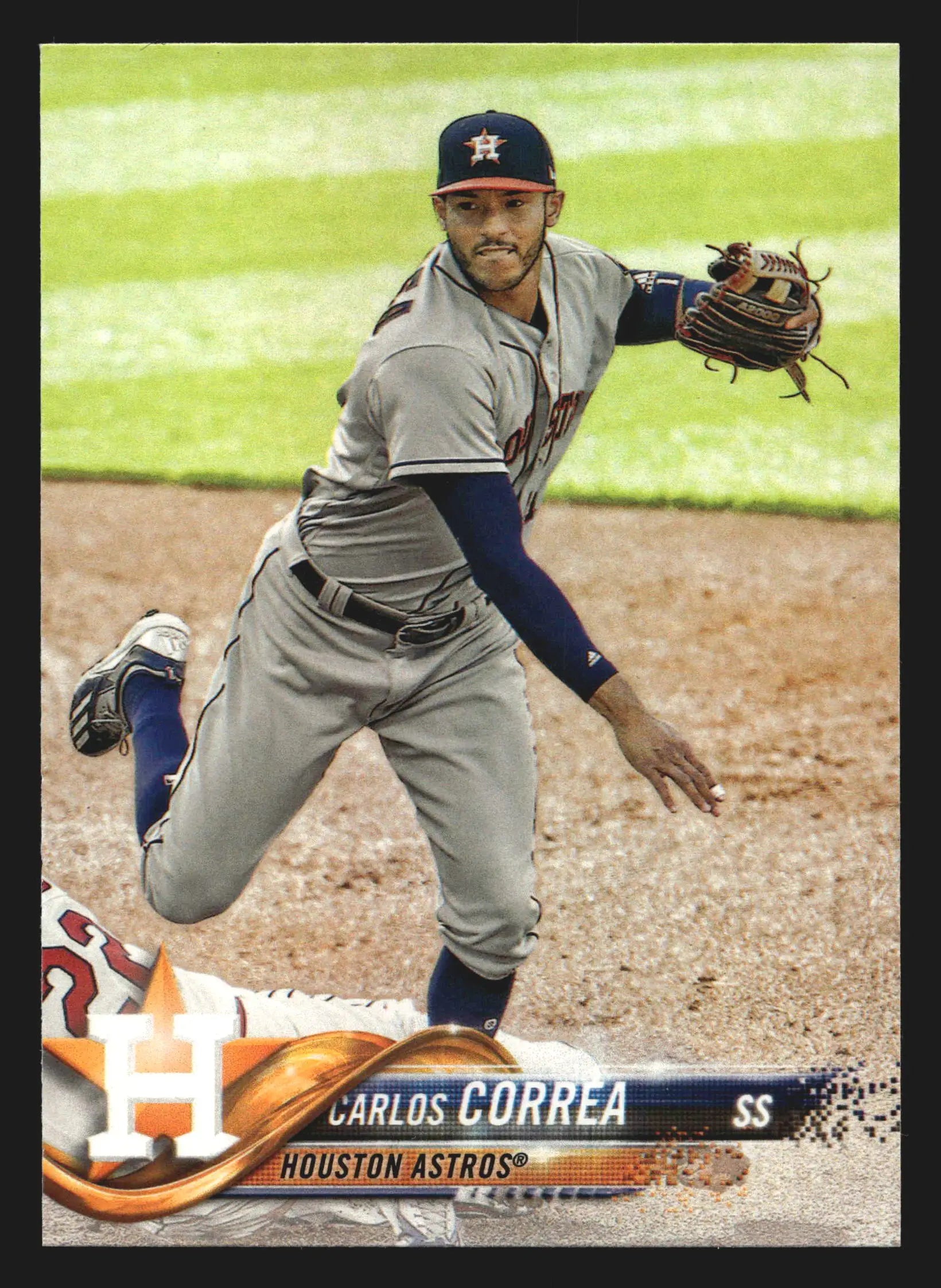 2018 Topps Series 1 Carlos Correa #30 Houston Astros - Baseball Card Single