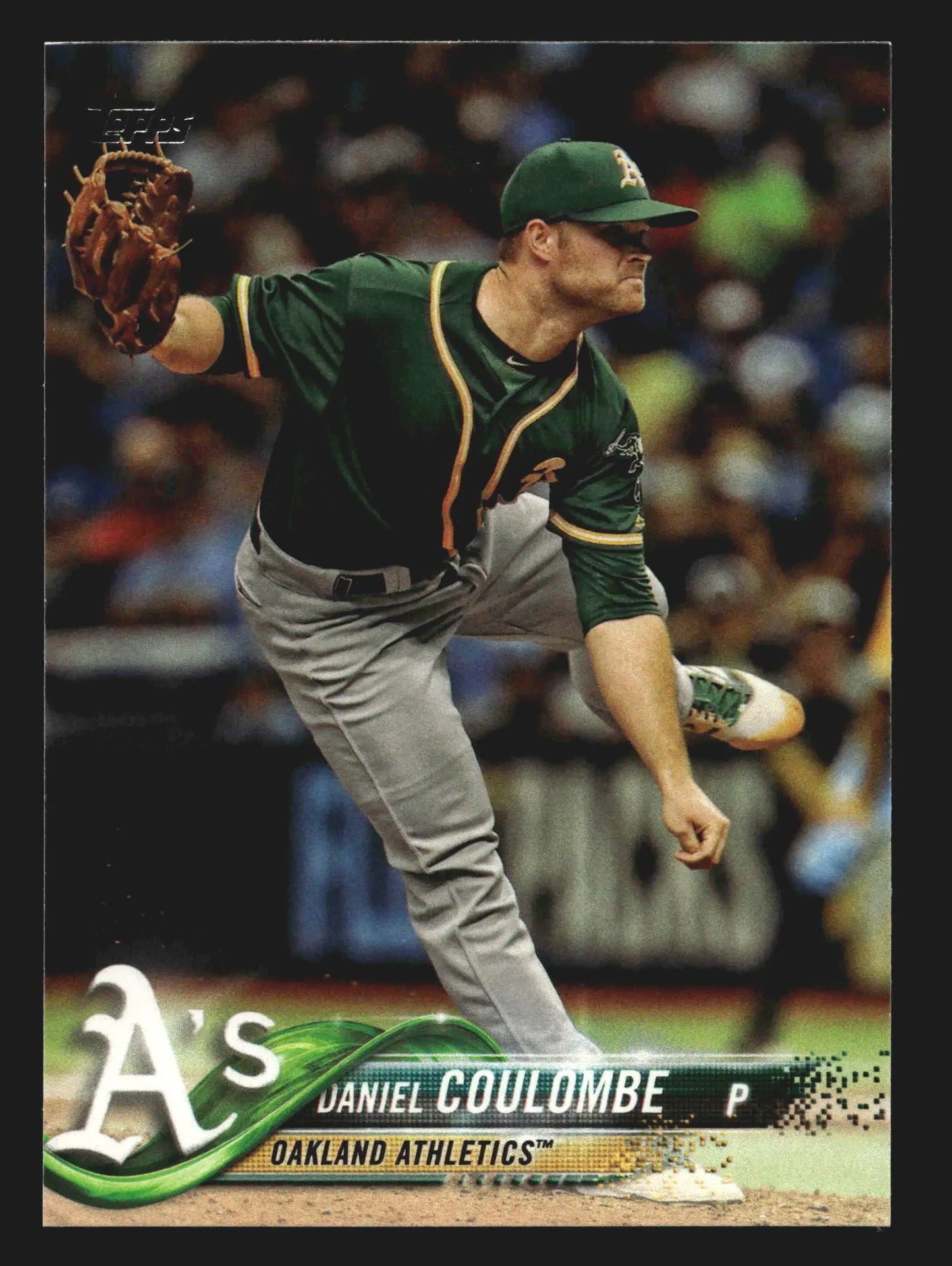 2018 Topps Series 1 Daniel Coulombe #16 Oakland Athletics - Baseball Card Single