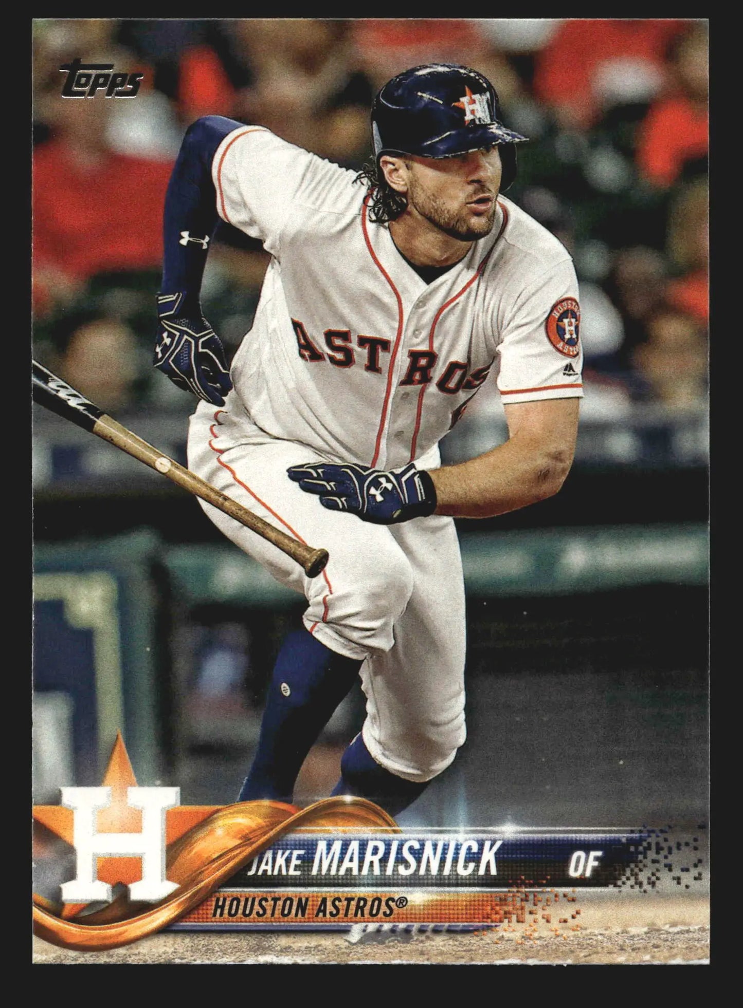 2018 Topps Series 1 Jake Marisnick #128 Houston Astros - Baseball Card Single