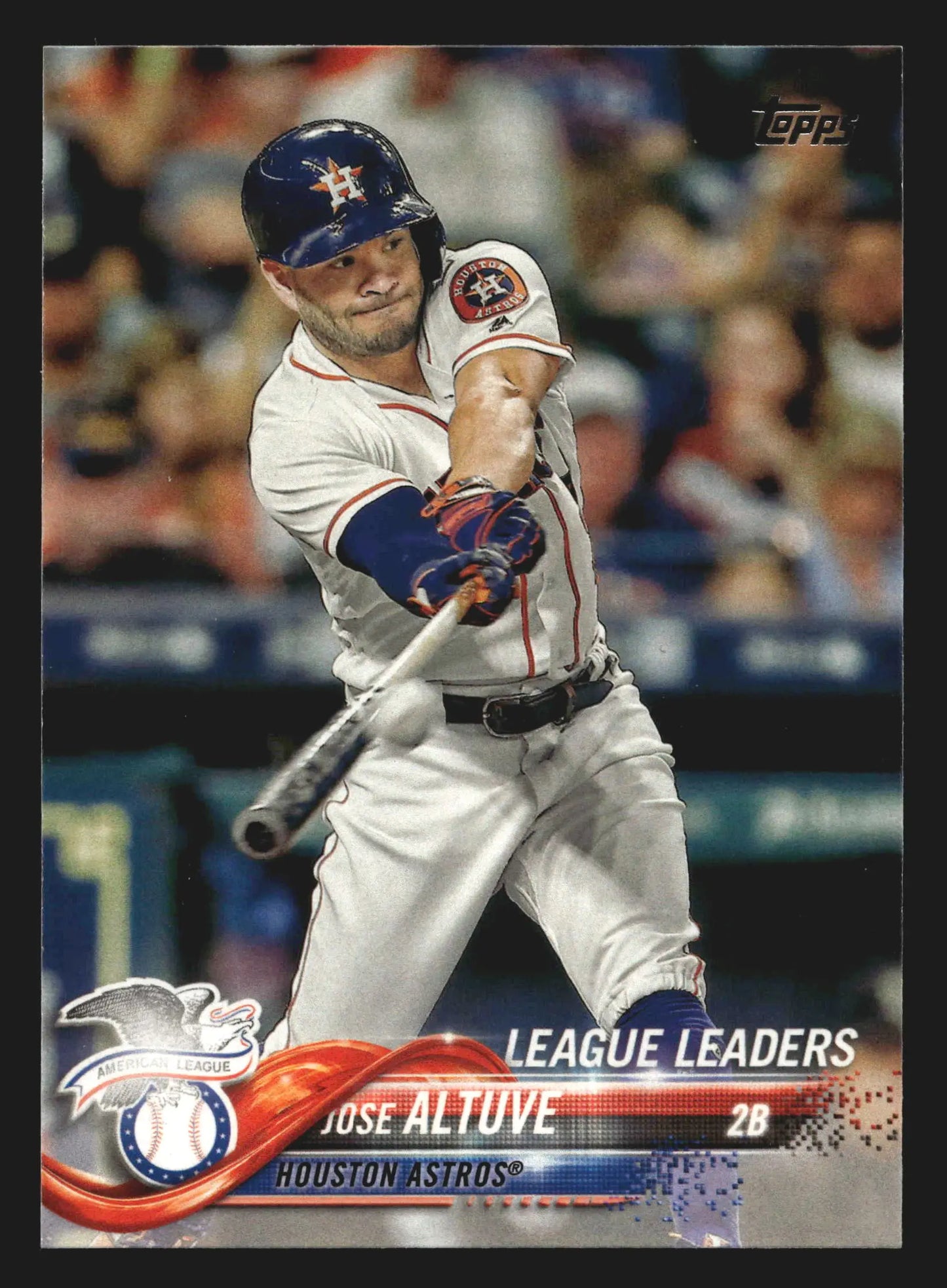 2018 Topps Series 1 Jose Altuve League Leaders #294 Houston Astros - Baseball Card Single