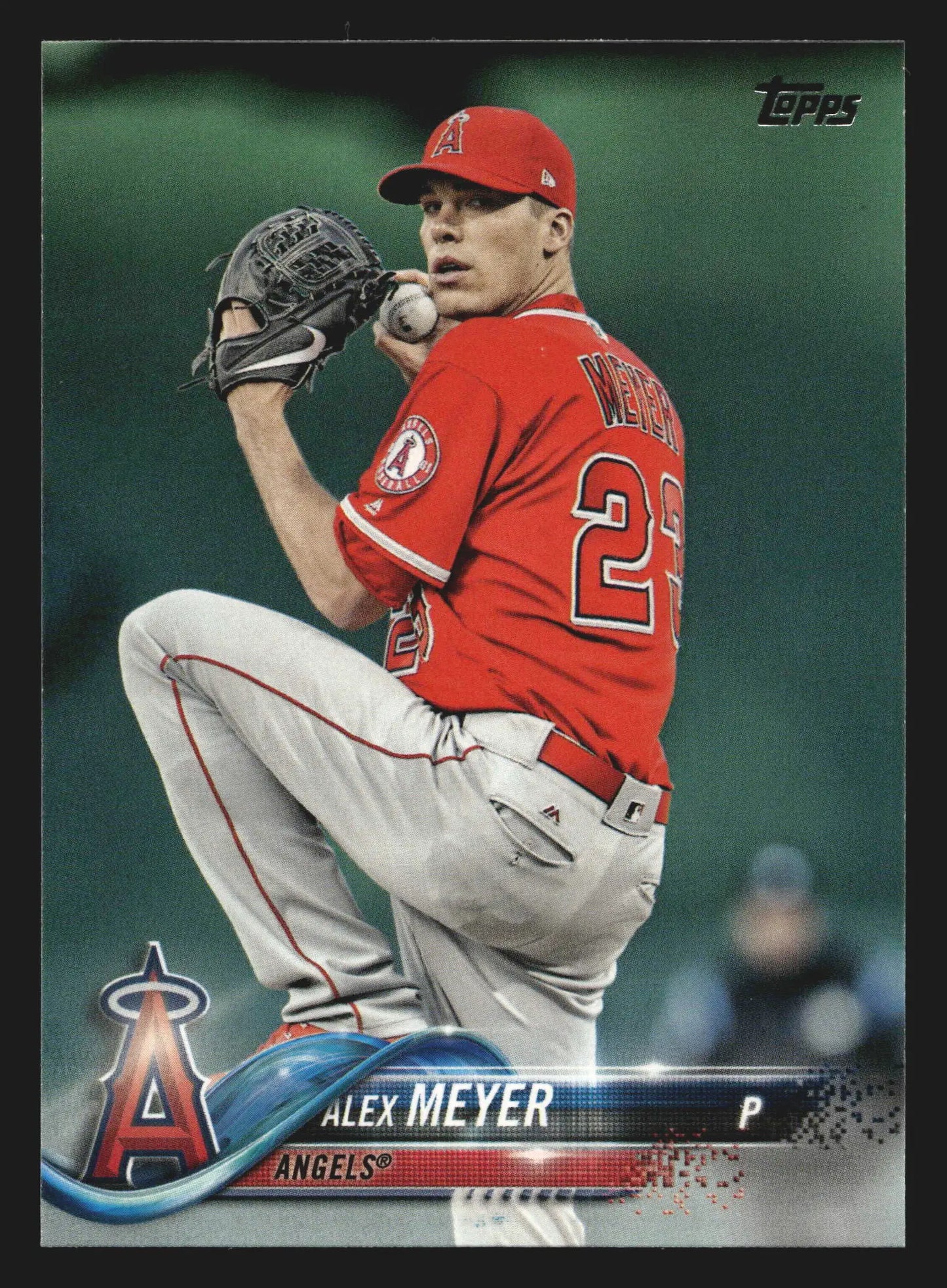 2018 Topps Series 2 Alex Meyer #548 Los Angeles Angels - Baseball Card Single