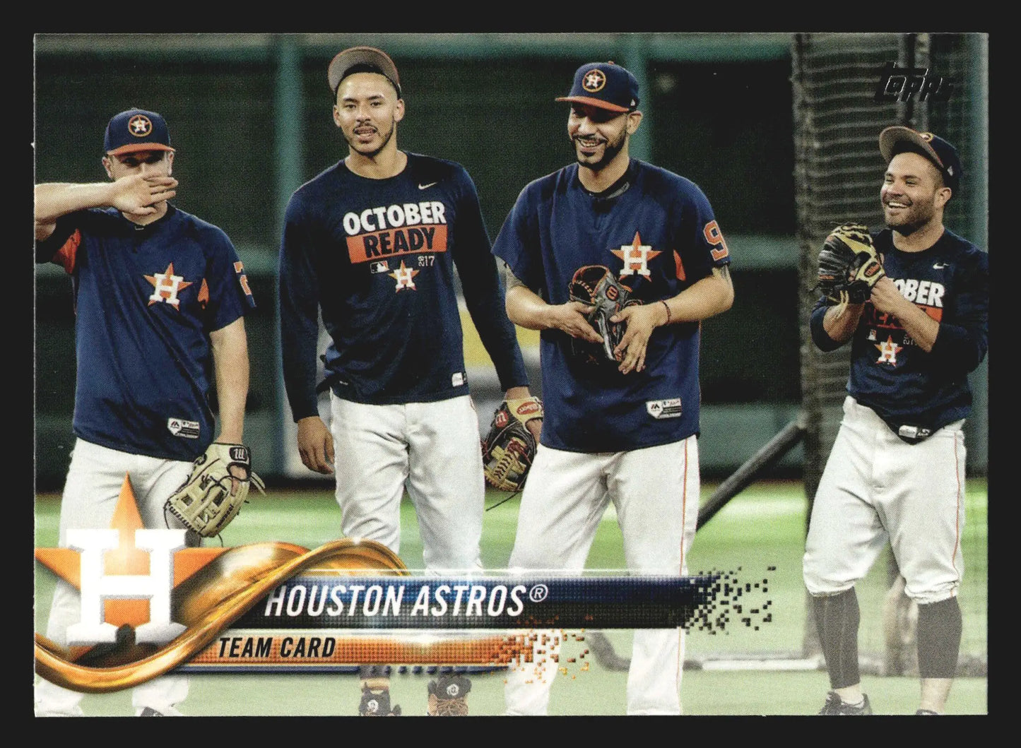 2018 Topps Series 2 Houston Astros Team Card #423 - Baseball Card Single