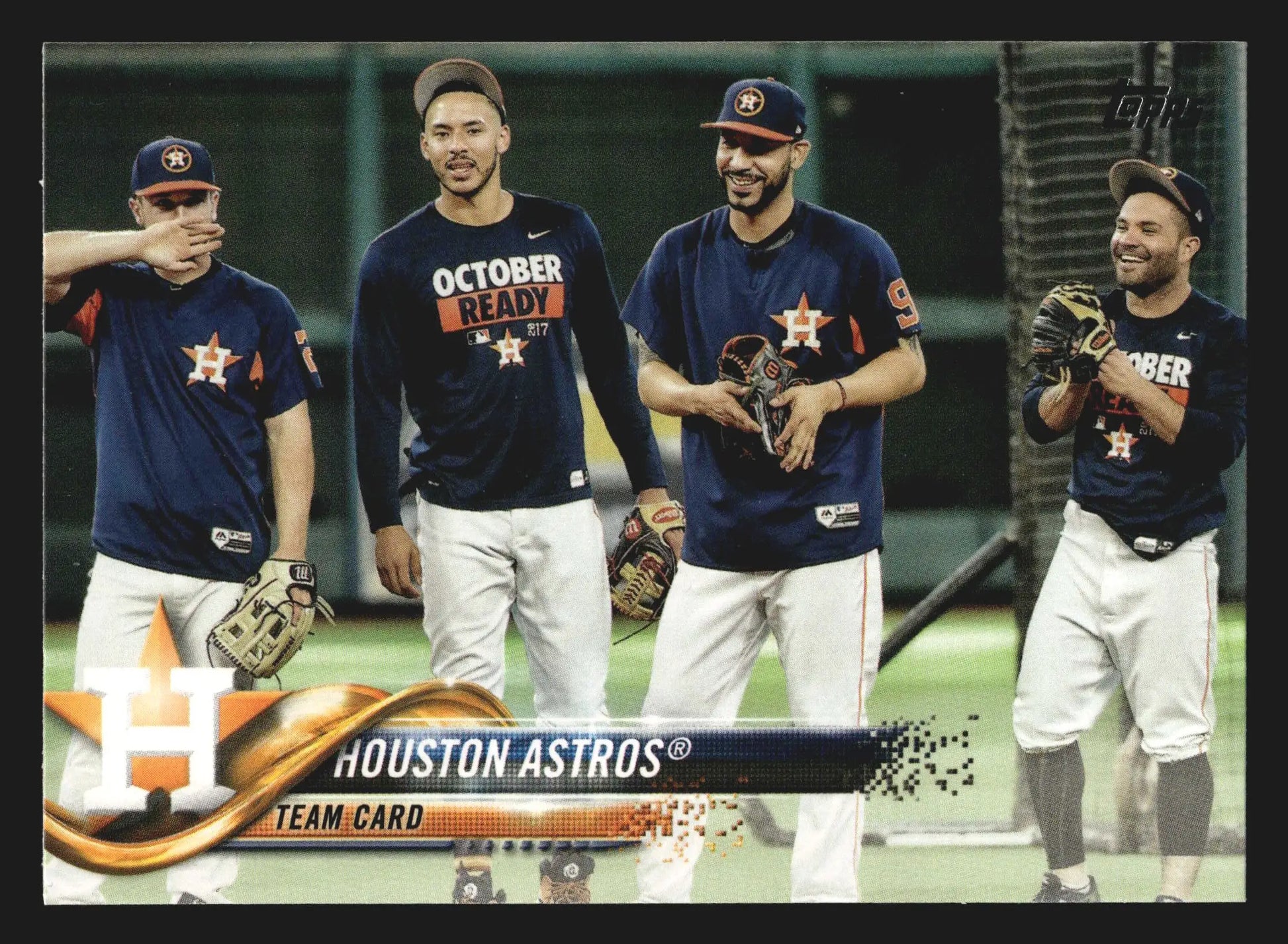 2018 Topps Series 2 Houston Astros Team Card #423 - Baseball Card Single