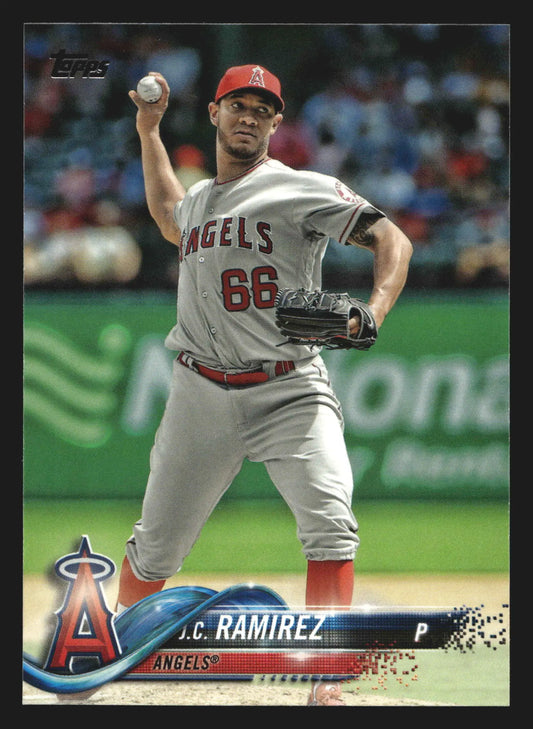 2018 Topps Series 2 J.C. Ramirez #568 Los Angeles Angels - Baseball Card Single