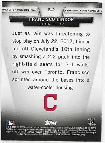 2018 Topps Series 2 Salute Green Target Exclusive #S-27 Francisco Lindo ID:14626 - Baseball Card Single