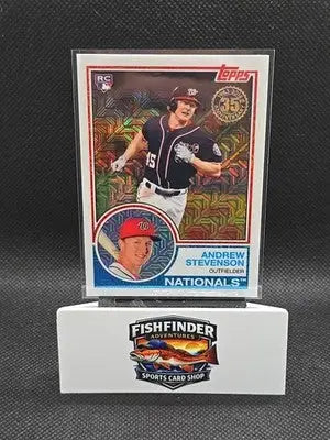 2018 Topps - Silver Pack 1983 Topps Design Chrome Series 1 Andrew Stevenson #45 - Baseball Card Single
