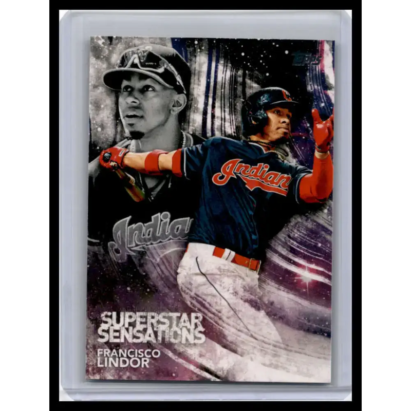 2018 Topps #SSS-35 Francisco Lindor NM-MT Cleveland Indians Baseball Card - Baseball Card Single
