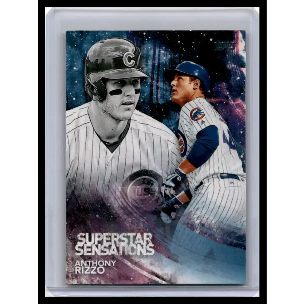 2018 Topps #SSS-44 Anthony Rizzo NM-MT Chicago Cubs Baseball Card - Baseball Card Single