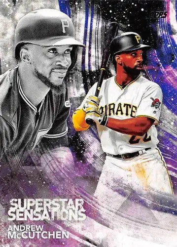 Andrew McCutchen baseball card from 2018 Topps Superstar Sensations collection