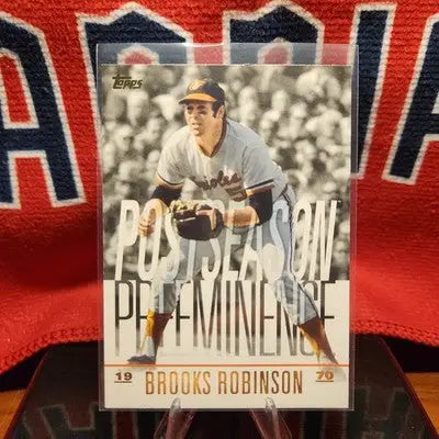 2018 Topps Update Postseason Preeminence Brooks Robinson - Baseball Card Single