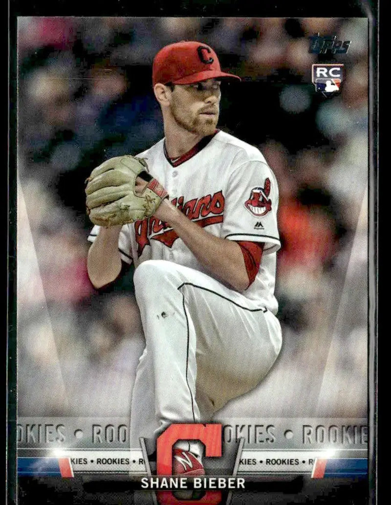 2018 Topps Update #S-34 Shane Bieber Salute - Baseball Card Single