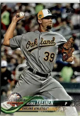 2018 Topps Update #US146 Blake Treinen - Baseball Card Single