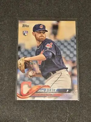 2018 Topps Update #US198a Shane Bieber - Baseball Card Single