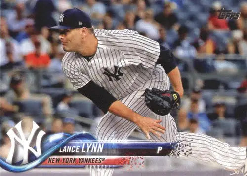 2018 Topps Update #US258 Lance Lynn NM-MT Yankees - Baseball Card Single
