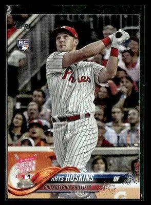 2018 Topps Update #US268 Rhys Hoskins - Baseball Card Single