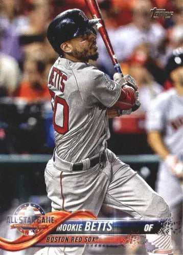 2018 Topps Update #US64 Mookie Betts NM-MT Red Sox - Baseball Card Single