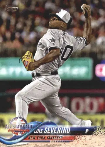 Baseball card US78 Luis Severino Topps Update 2018 Yankees NM-MT ID 16520