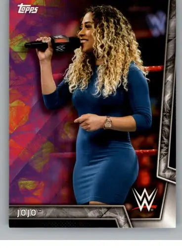 2018 Topps WWE Women’s Division Evolution #13 JoJo NM-MT ID:33356 - Wrestling Card Single