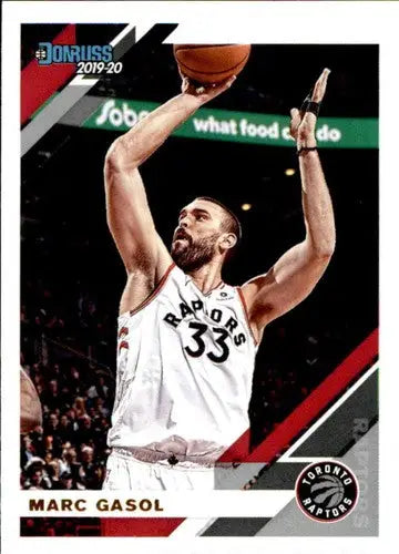 2019-20 Donruss #184 Marc Gasol NM-MT Raptors - Basketball Card Single