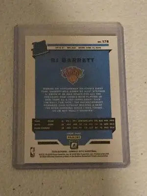 2019-20 Donruss Optic #178 RJ Barrett - Basketball Card Single