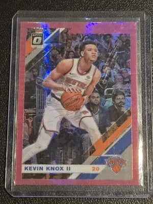 2019-20 Donruss Optic #63 Kevin Knox II Hyper Pink - Basketball Card Single