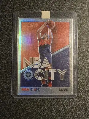 2019-20 Hoops Premium Stock #13 Kevin Love NBA City Holo - Basketball Card Single
