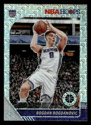 2019-20 Hoops Premium Stock #168 Bogdan Bogdanovic Prizms Silver Mojo - Basketball Card Single