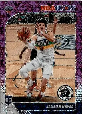 2019-20 Hoops Premium Stock #205 Jaxson Hayes Prizms Purple Disco - Basketball Card Single