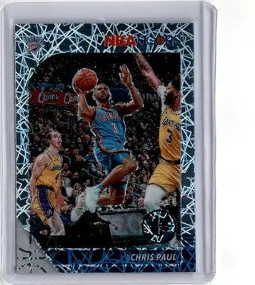 2019-20 Hoops Premium Stock #67 Chris Paul Prizms Silver Laser - Basketball Card Single