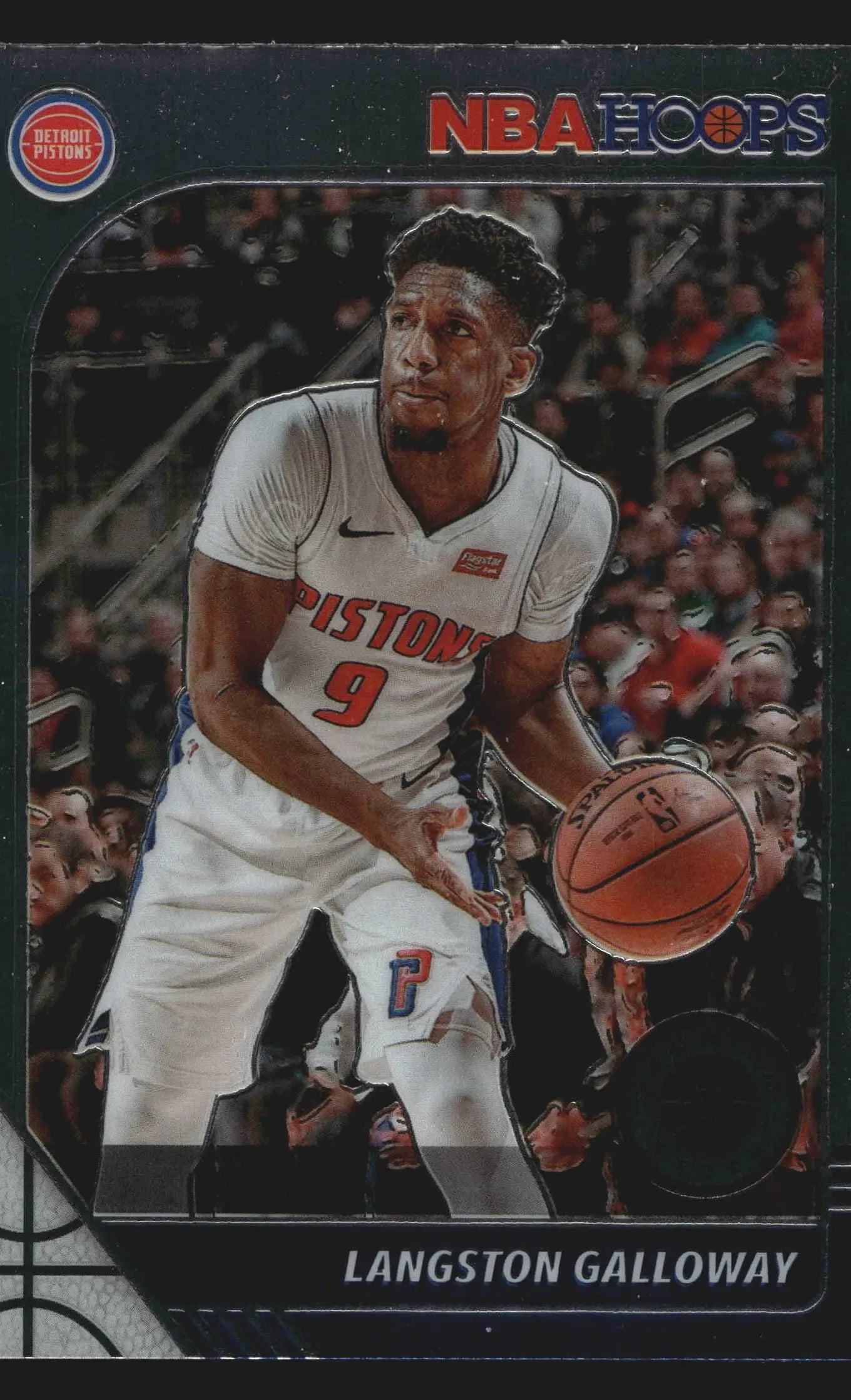 2019-20 Hoops Premium Stock Langston Galloway #56 Detroit Pistons