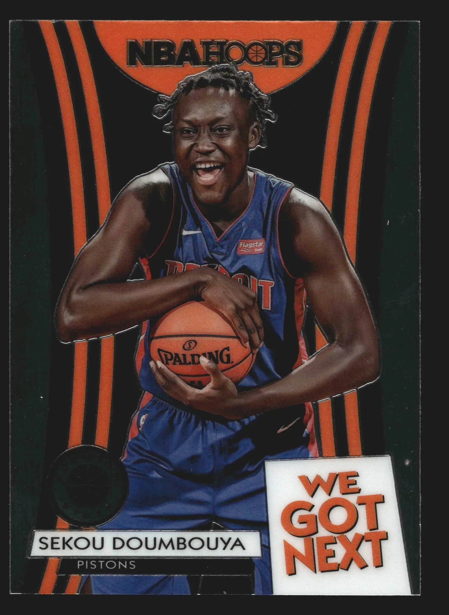 2019-20 Hoops Premium Stock We Got Next Sekou Doumbouya #10 Insert Pistons