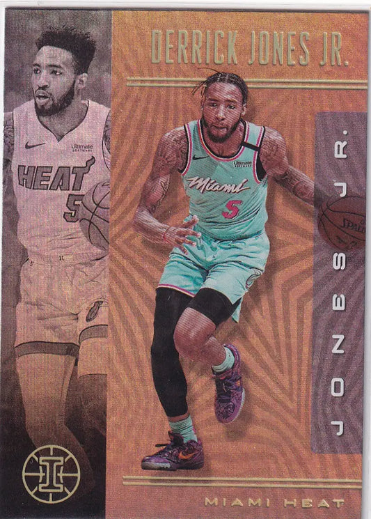 2019-20 ILLUSIONS #39 DERRICK JONES JR BRONZE- MIAMI HEAT - Basketball Card Single