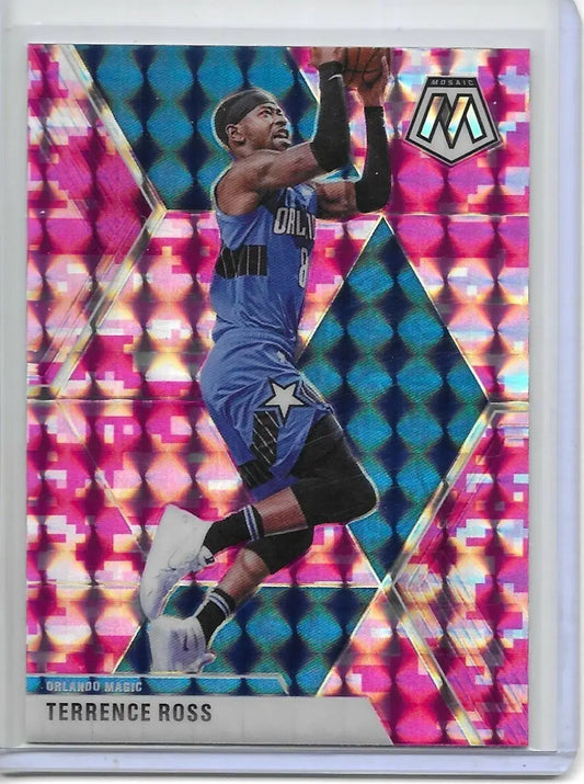 2019-20 Mosaic Pink Prizm Terrence Ross Orlando Magic (704) - Basketball Card Single
