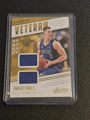 2019-20 Panini Absolute Memorabilia Dwight Powell Veteran Tools of the Trade - Basketball Card Single